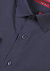 Black Self Textured Shirt